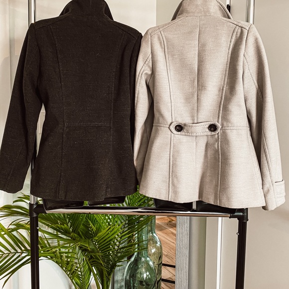 2 H&M Double Breasted Pea Coats - Picture 3 of 5